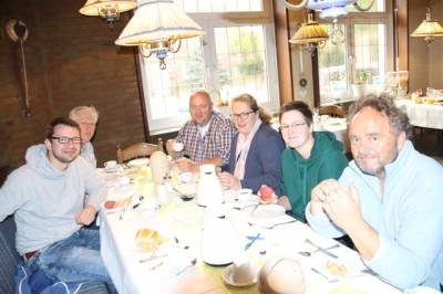 Anschlieend gab es eine Strkung bei einem deftigen Frhstck!